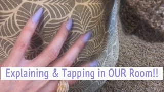 ASMR * Room Tour * Tapping & Scratching * Fast Tapping * Soft Spoken * ASMRVilla screenshot 5