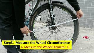 Q&A3: NWP-7 Bike Computer How To Set Wheel Circumference(New)