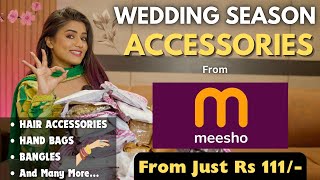 *Wedding Special* Meesho Haul | Must have things for this shaadi season | Honest Review | gimaashi