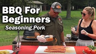 BBQ For Beginners: Pork Sliders | Part 1 - Seasoning