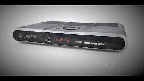Sagem DTR67500t Freeview+ Receiver