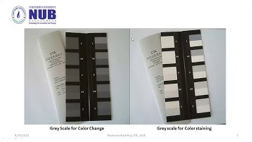 TEX 2301 Textile Testing and Quality Control II  Measurment of fastness peoperties of textile