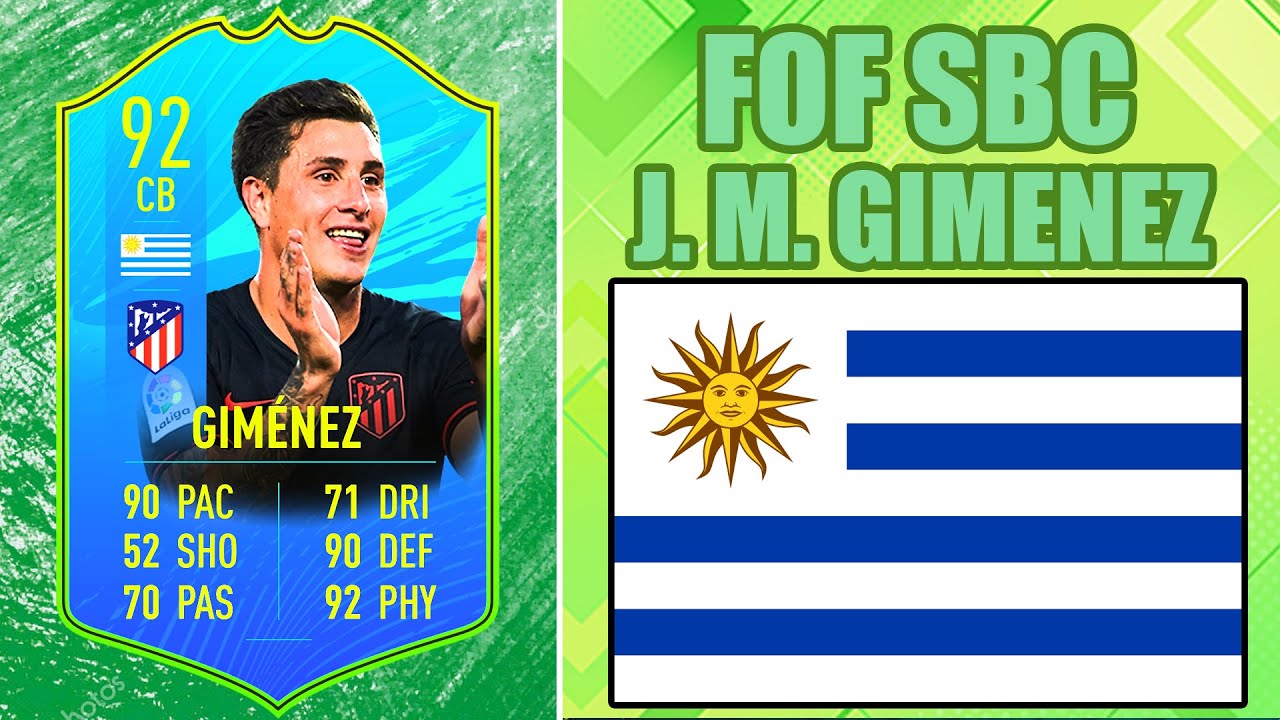 92 FOF GIMENEZ SBC FIFA 21 (AMAZING CARD!!) | FIFA 21 ULTIMATE TEAM
