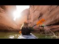 Kayaking and Hiking Alone in Antelope Canyon