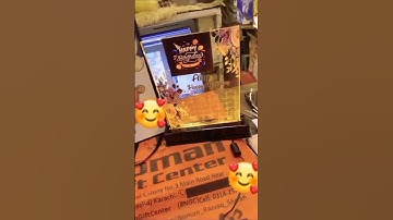 Customize Side Table LED Frame  ..