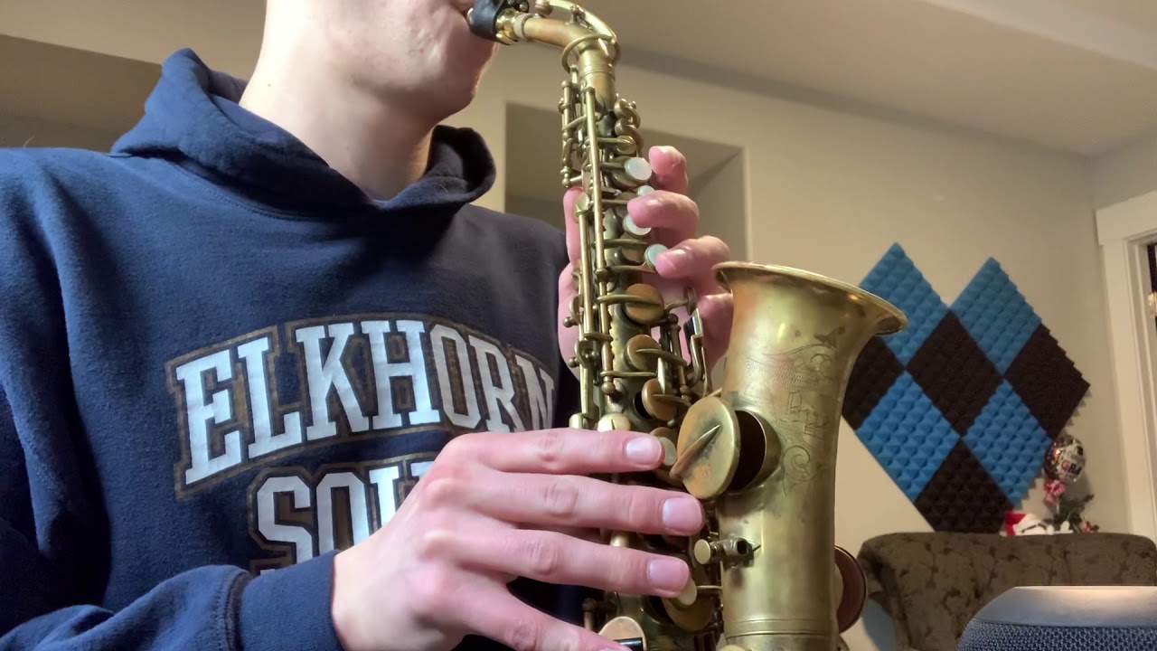 Play Test: Buescher True Tone Curved Soprano Saxophone - New Pads!