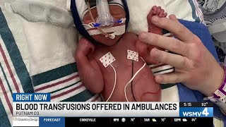 Putnam County EMS now equipped to give blood transfusions in the field