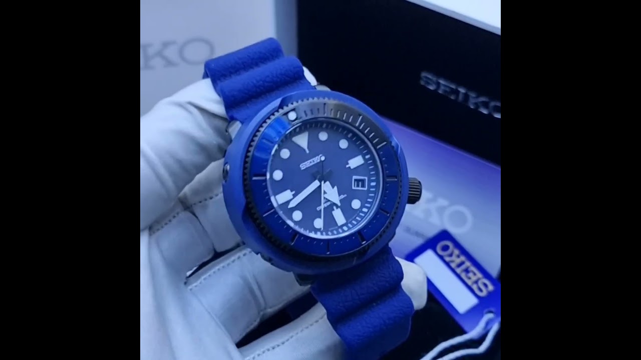 Seiko Divers Watch Navy Blue Strap