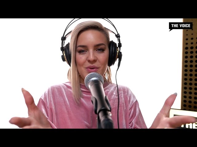 Anne-Marie - Rockabye (acoustic version live at The Voice) class=