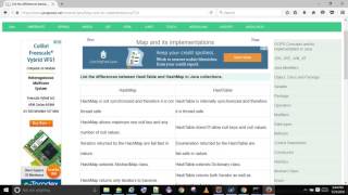 List the differences between HashTable and HashMap in Java collections. | javapedia.net