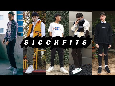 black air force 1 outfits guys