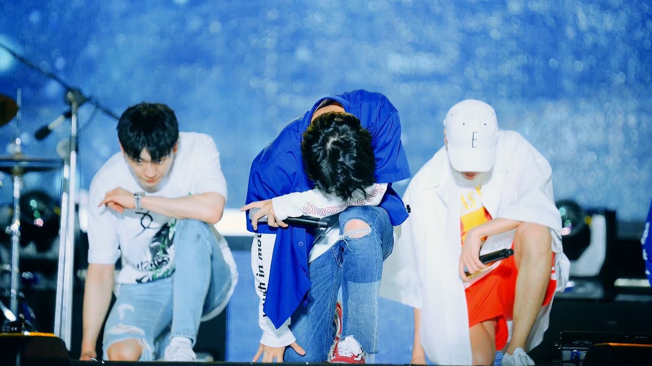 TEEN TOP(틴탑) _ Rocking (장난아냐)@180726 거제 블루콘서트 [4k Fancam/직캠]