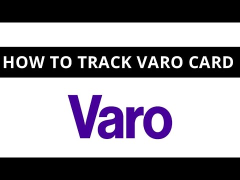 How to track  VARO debit card ?