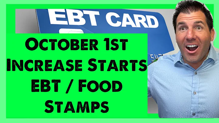 October 1st: Increase to ALL EBT, SNAP, Food Stamps Start for Low Income