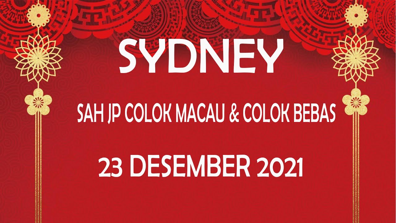 PREDIKSI SYDNEY 23 DESEMBER 2021 TARIKAN PAITO Sydney PREDIKSI SYDNEY 23 DESEMBER 2021 TARIKAN PAITO Sydney