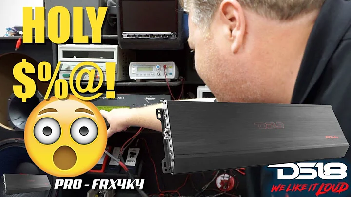 The Best 4Ch amplifier in the GALAXY!  FRX4K4 WITH AARON ZOOK