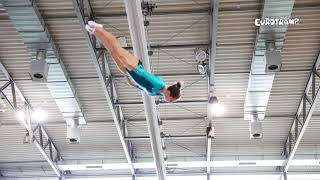 The Eurotramp Horizontal Displacement Trampoline System- Sold In The Uk By Gymaid Ltd