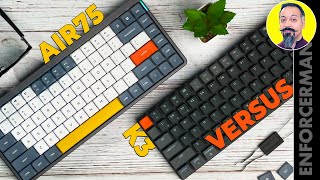 KEYCHRON K3 VS NUPHY AIR75 - BEST LOW PROFILE MECHANICAL KEYBOARDS