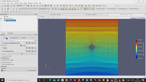 Salome Meca Code Aster 2/3 Post Processing of a Drilled Plate and Data Extraction