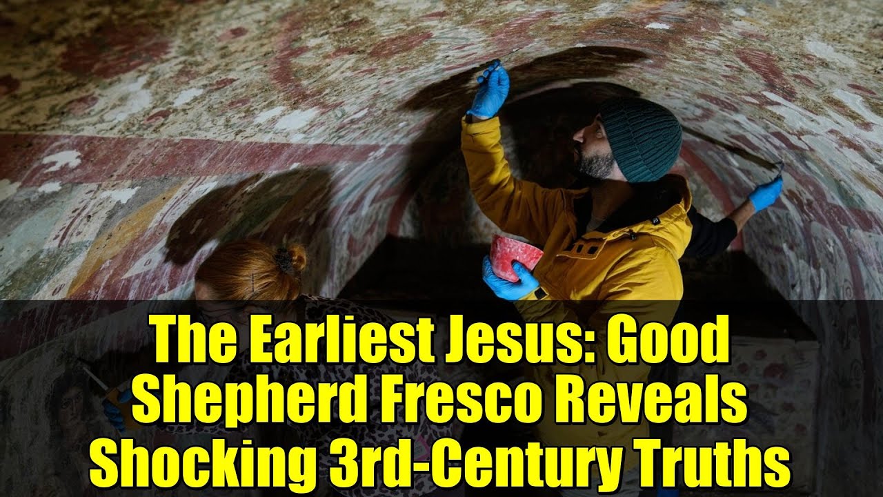 Фреска «Добрый пастырь» с изображением древнейшего Иисуса раскрывает шокирующие истины III века.