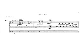 Saint-Saëns - Op. 109 No. 3, Prelude & Fugue in C Major