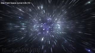 Stock Footage space star field galaxy universe cosmic astronomy Star Field Space tunnel b3b HD
