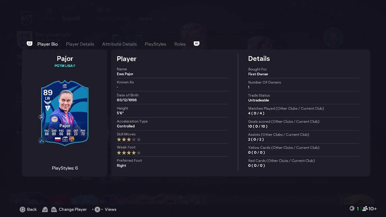 Division rivals with 89 ST potm pajor player review sbc on PlayStation 5