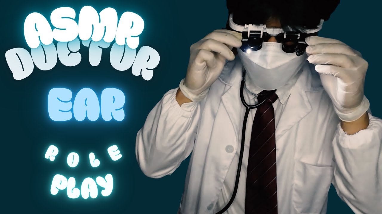 ASMR หมอตรวจหูคุณในห้องมืด | Dark Room Ear Exam ASMR