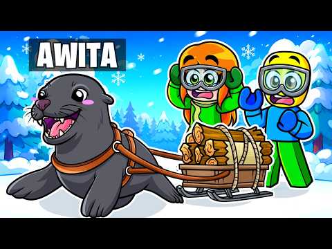 Me Converti en UNA FOCA y Sobrevivimos 7 Dias en el Artico!