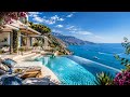 Luxury Coastal Villa Escape 🌊 Crystal Clear Ocean &amp; Infinity Pool Ambience (Perfect Loop)