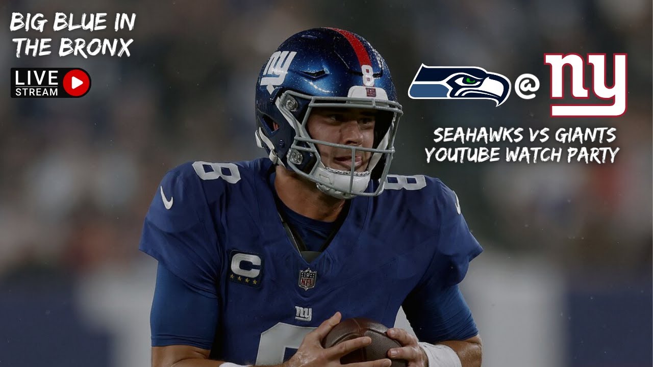 🔴 LIVE! Seattle Seahawks New York Giants Play-By-Play Commentary/Live Reactions