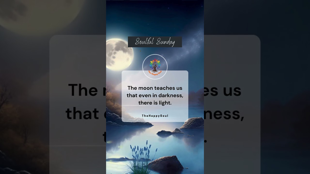 Serenity Sunday: Light in Darkness 🌙 