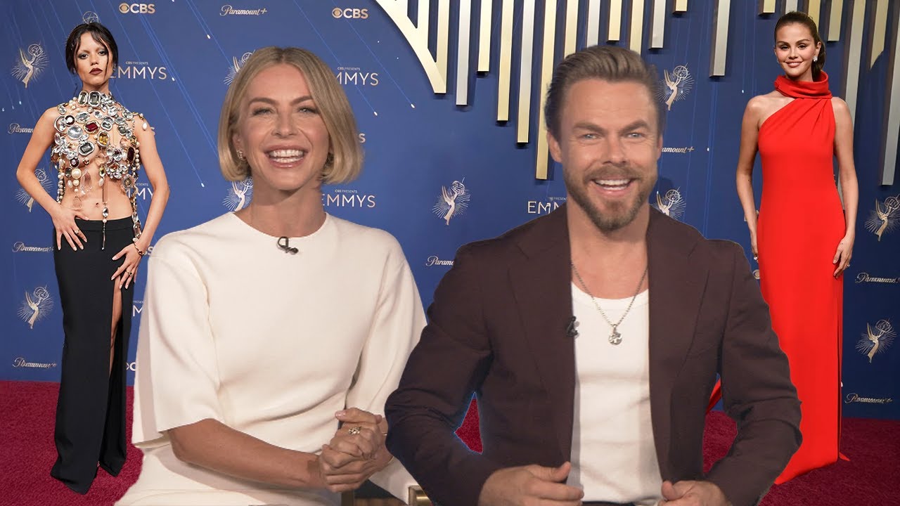 ‘Extra’s’ Emmys ‘Fit Check: Julianne Hough Helps Break Down the Best Dressed Stars