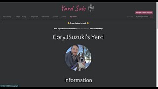 CS50w Project 2 - Commerce (Yard Sale)