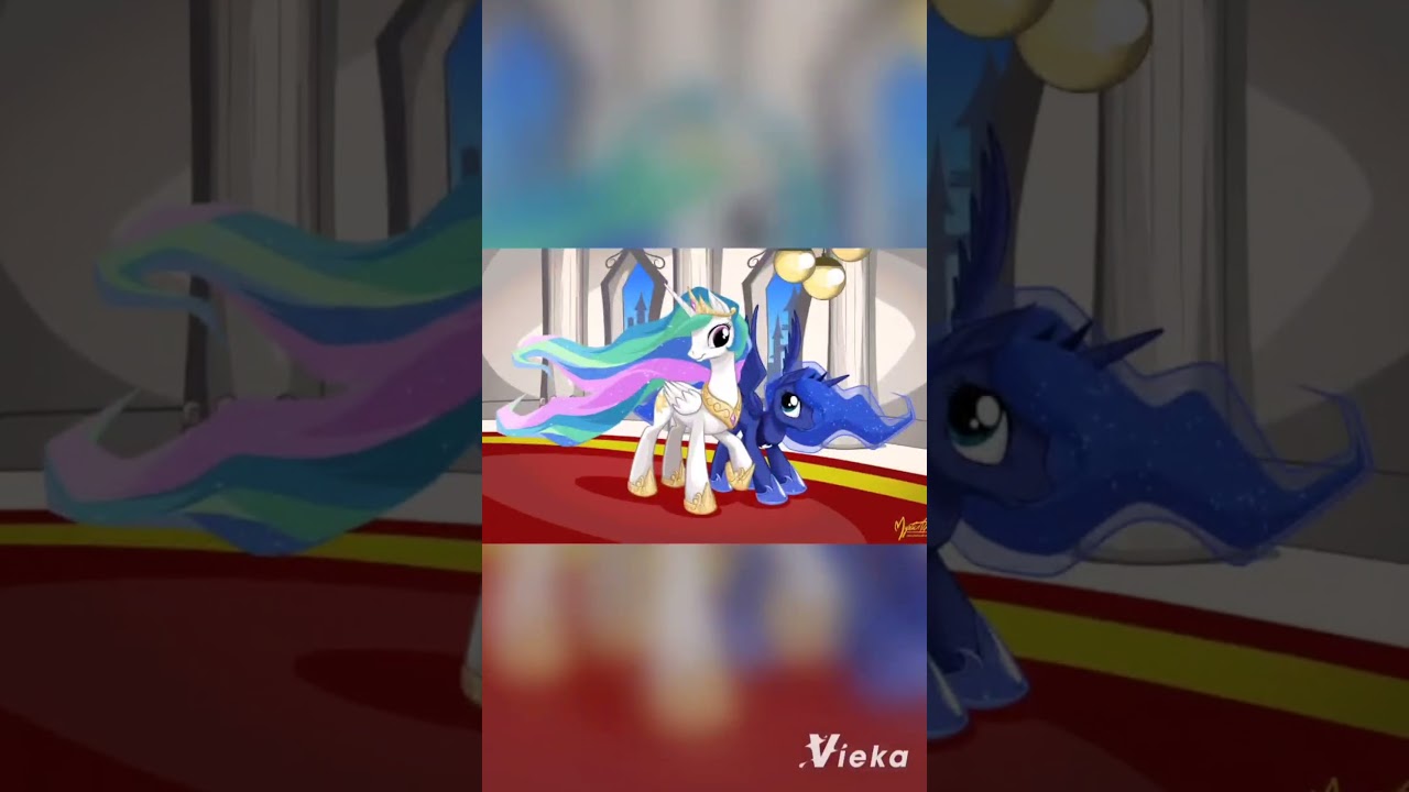 MLP:Princess Celestia and Princess Luna Best Siblings ever 💖 🎵