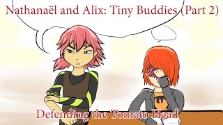 Miraculous Ladybug Comic Dub Nathanaël And Alix Tiny Buddies Part 2 Defending The Tomato Head