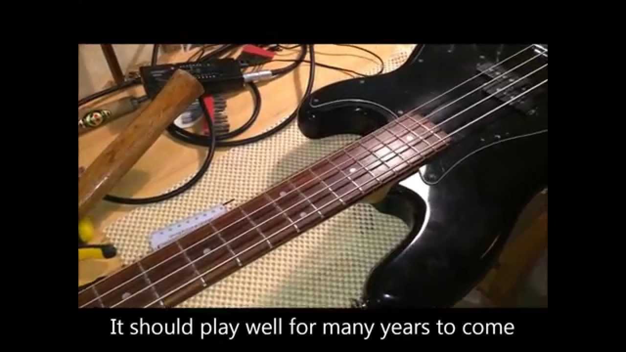 Bass Repair Part II YouTube