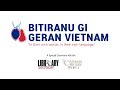 I bitiranu gi geran vietnam  library of congress special ceremony