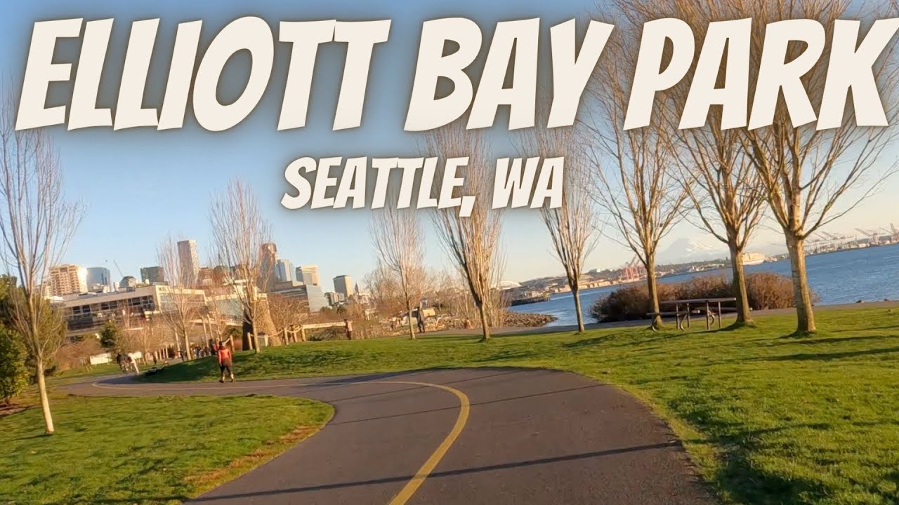 Seattle Bike Ride | Myrtle Edwards Park to Elliott Bay Park