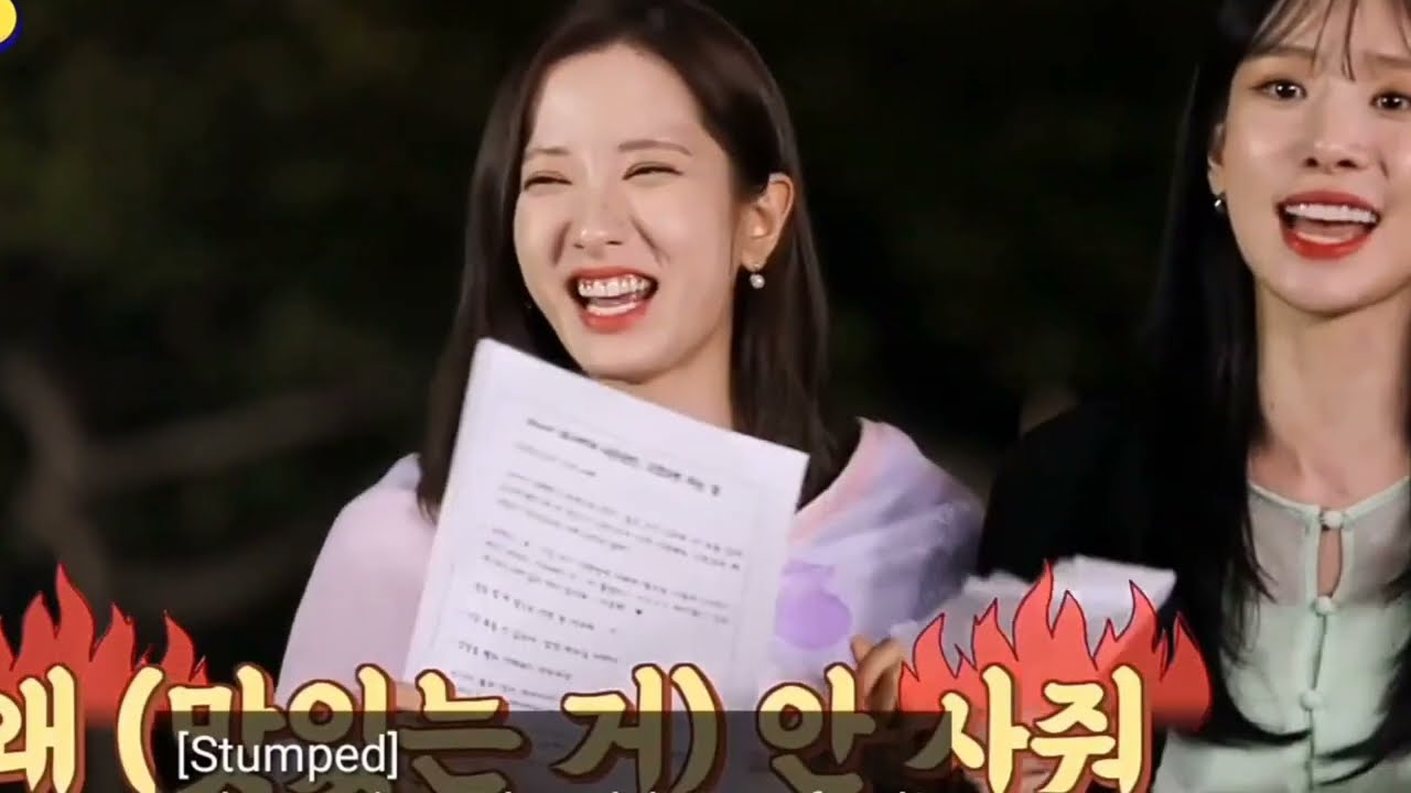 SeolBo giving a message for each other💕