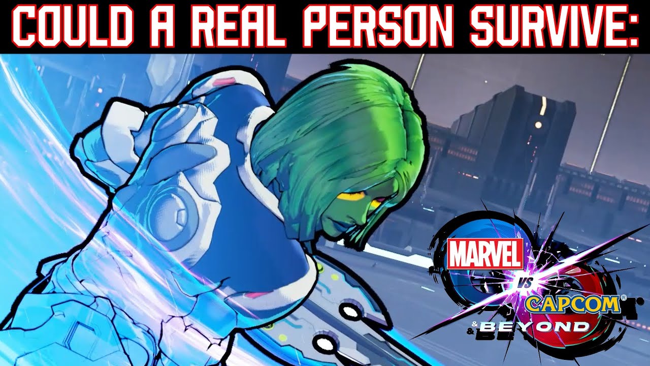 Could A Real Person Survive:  GAMORA'S Hyper Combos? (Marvel vs Capcom Infinite & Beyond)