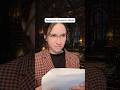 A grammatical murder mystery