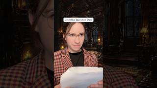 A grammatical murder mystery