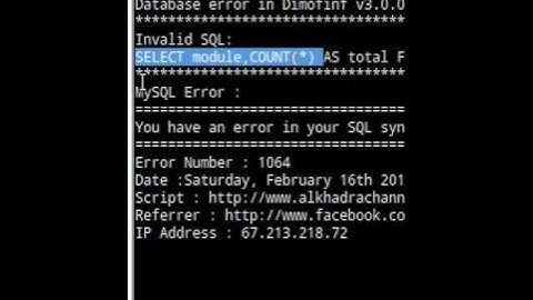 Dimofinf cms Version 3.0.0 SQL Injection & XSS (Proof)