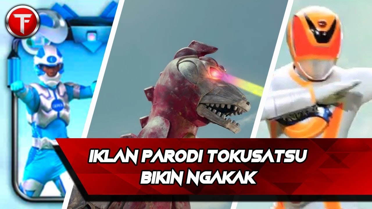 10 Parodi Tokusatsu Dalam Iklan TV Indonesia - YouTube