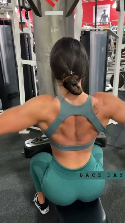 Julia Perez - Back Day 💪#JuliaPerez#FitnessWorldMotivation#Fitness