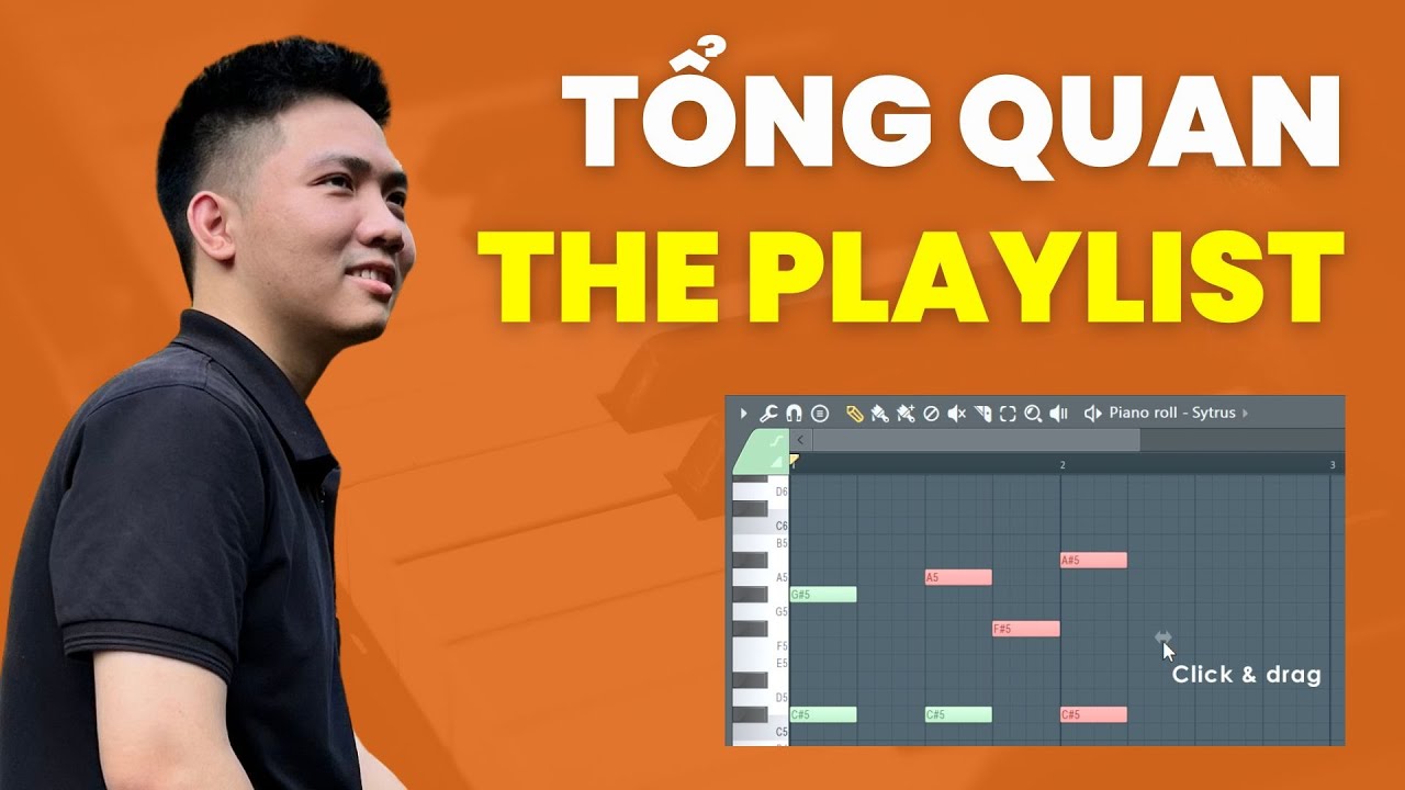 The Playlist trong FL Studio | DZUS School | Học làm nhạc cơ bản