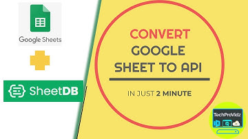 Convert Google Sheet to API in 2 minutes | No Code | Serverless