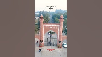 Centenary Gate AMU Drone, Aligarh Muslim University, AMU Aligarh, #aligarh #amu  #tube #shorst