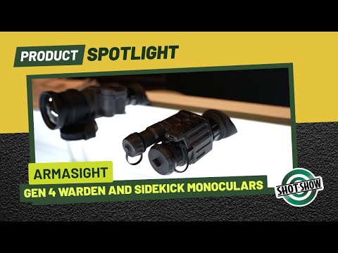 Armasight Gen 4 Warden and Sidekick Thermal Monoculars | SHOT TV Product Spotlight